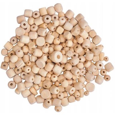 buttinette - Holzperlen-Mix - Naturalny - Beads buttinette - Holzperlen-Mix - Naturalny - Beads