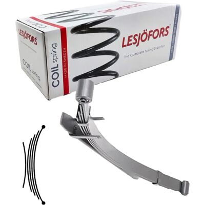 Lesjöfors Model 6140008 Bagakselbladfederpakke - bladfederpakke til Isuzu D-max Lesjöfors Model 6140008 Bagakselbladfederpakke - bladfederpakke til Isuzu D-max