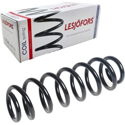 Lesjöfors Resorte de suspensión - Eje trasero - Para Audi A3, Seat Leon - Resorte Lesjöfors Resorte de suspensión - Eje trasero - Para Audi A3, Seat Leon - Resorte