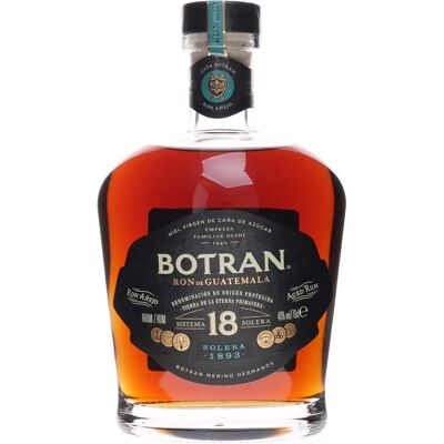 Botran Rum No. 18 Reserva - Añejo, 18Y, 40% ABV Botran Rum No. 18 Reserva - Añejo, 18Y, 40% ABV
