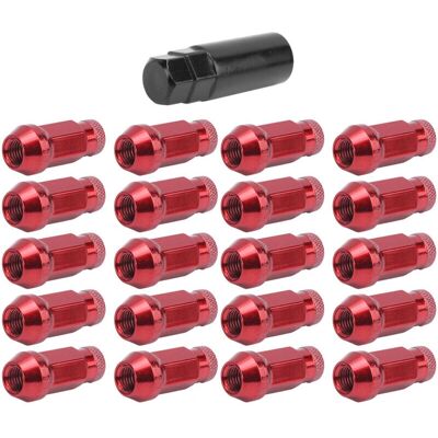 Eosnow - Wheel Nut M12x1.5 50BV30 - Rosso - 50BV30 acciaio - Dadi ruota Eosnow - Wheel Nut M12x1.5 50BV30 - Rosso - 50BV30 acciaio - Dadi ruota