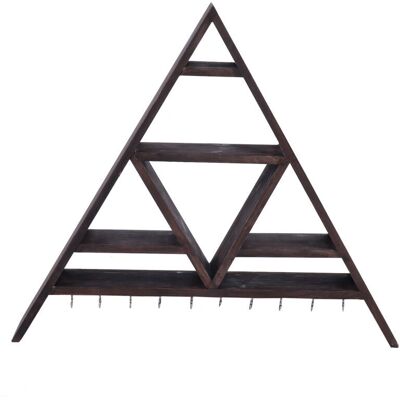 Eosnow TriangularStorage Legno di cedro - a parete - Multi compartimenti - Mensola triangolare a parete Eosnow TriangularStorage Legno di cedro - a parete - Multi compartimenti - Mensola triangolare a parete