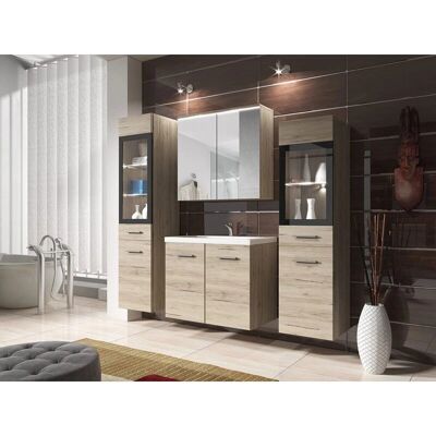 BRATEX - Madrid II - San Remo - LED - Conjunto de muebles de baño BRATEX - Madrid II - San Remo - LED - Conjunto de muebles de baño