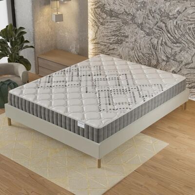 Matelas hybride Sensoreve Eliha - 120x190cm, 20cm, 5 zones - Publicité Matelas hybride Sensoreve Eliha - 120x190cm, 20cm, 5 zones - Publicité