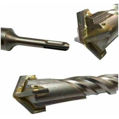 EXSENSA - Punta 4 tagli SDS Plus 25x100 EXSENSA - Punta 4 tagli SDS Plus 25x100