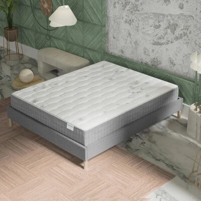 Matelas hybride Sensoreve Galice - Ressorts ensachés & Mousse mémoire - Publicité Matelas hybride Sensoreve Galice - Ressorts ensachés & Mousse mémoire - Publicité