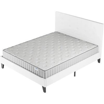 Sensoreve Orionis 160x200 cm 22 cm mémoire de forme Ensemble lit et matelas - Publicité Sensoreve Orionis 160x200 cm 22 cm mémoire de forme Ensemble lit et matelas - Publicité