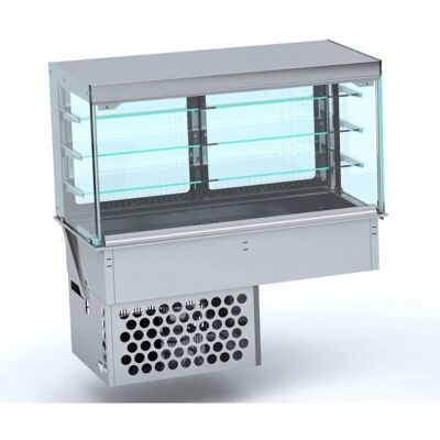 Combisteel 7495.012 - Réfrigérateur / congélateur commercial encastré - Publicité Combisteel 7495.012 - Réfrigérateur / congélateur commercial encastré - Publicité