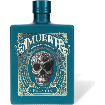 Édition Limitée d'Été AMUERTE Gin Feuille de Coca Verte 70 Cl. Publicité Édition Limitée d'Été AMUERTE Gin Feuille de Coca Verte 70 Cl. Publicité