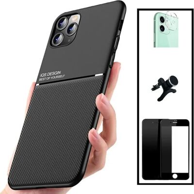 Lux - iPhone 8 - Magnétique - Couverture complète 5D Verre - Étui - Publicité Lux - iPhone 8 - Magnétique - Couverture complète 5D Verre - Étui - Publicité