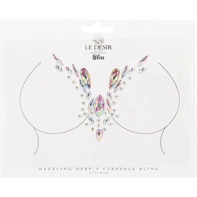 Le Désir Bliss Dazzling Deep-V Bling Self-adhesive Rhinestones - Önklebent strasszok a dekoltázshoz Le Désir Bliss Dazzling Deep-V Bling Self-adhesive Rhinestones - Önklebent strasszok a dekoltázshoz