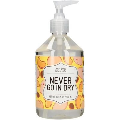 S-Line - Anal Lube - Never Go In Dry - 500 ml - Lubricant S-Line - Anal Lube - Never Go In Dry - 500 ml - Lubricant