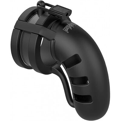 Cage de chasteté en silicone ManCage Modèle 19 - 11.5 x 3.2cm - Accessoire de chasteté Cage de chasteté en silicone ManCage Modèle 19 - 11.5 x 3.2cm - Accessoire de chasteté