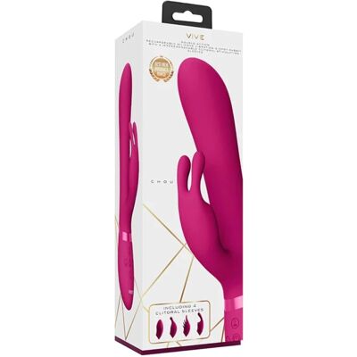 Vive Chou Stimulateur Rabbit & Clitoridien G-Spot Rose Vive Chou Stimulateur Rabbit & Clitoridien G-Spot Rose