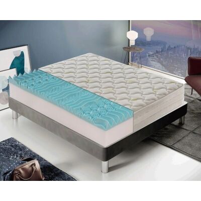 Materassiedoghe 200x200 Materasso in schiuma memory - 9 zone - Made in Italy Materassiedoghe 200x200 Materasso in schiuma memory - 9 zone - Made in Italy