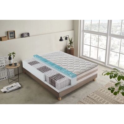 Colchón ILOvesleep 800 muelles y Memory Foam 9 Zonas - Cama Colchón ILOvesleep 800 muelles y Memory Foam 9 Zonas - Cama