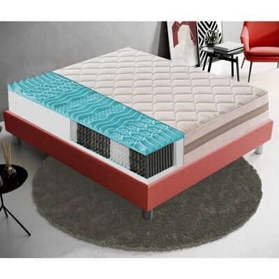 ILOVESLEEP - Materasso 800 molle insacchettate e memory foam 9 Zone differenziate - 160x200 - Mattress ILOVESLEEP - Materasso 800 molle insacchettate e memory foam 9 Zone differenziate - 160x200 - Mattress