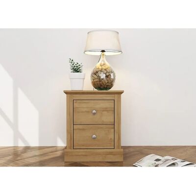 NETFURNITURE - Meuble de nuit Kent en chêne - Traditionnel - Publicité NETFURNITURE - Meuble de nuit Kent en chêne - Traditionnel - Publicité