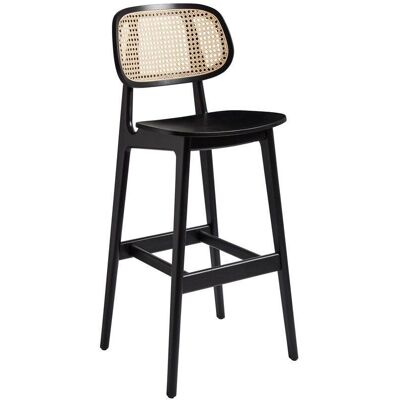 Netfurniture Tunesh Satin Black Tabouret de Bar - Modern - Publicité Netfurniture Tunesh Satin Black Tabouret de Bar - Modern - Publicité