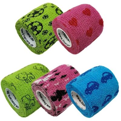 LisaCare - cerotti per bambini - 5 cm x 4.5 m LisaCare - cerotti per bambini - 5 cm x 4.5 m