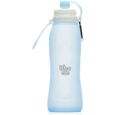 Irisana Blue Bbo zusammenklappbare Flasche - 500ml Trinkflasche Irisana Blue Bbo zusammenklappbare Flasche - 500ml Trinkflasche
