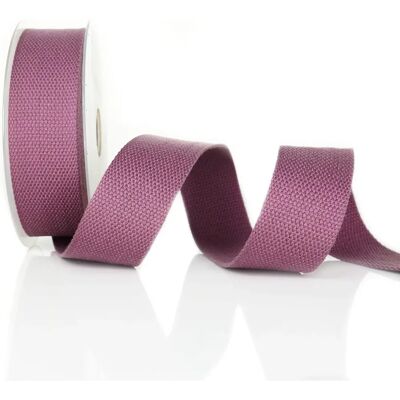Fettuccia in cotone mauve Trimz 1905-5-30-55 - Webbing Fettuccia in cotone mauve Trimz 1905-5-30-55 - Webbing