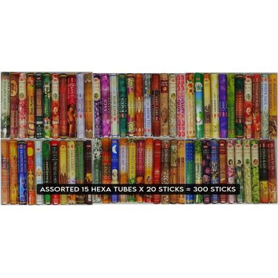 HEM - Assorted - 300 varetas - Incense Sticks HEM - Assorted - 300 varetas - Incense Sticks