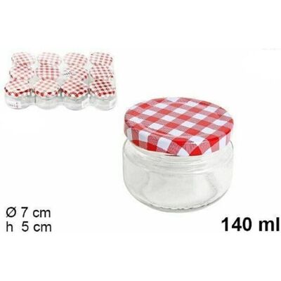 Set de frascos de vidrio Trade Shop - 12 piezas 140ml Set de frascos de vidrio Trade Shop - 12 piezas 140ml