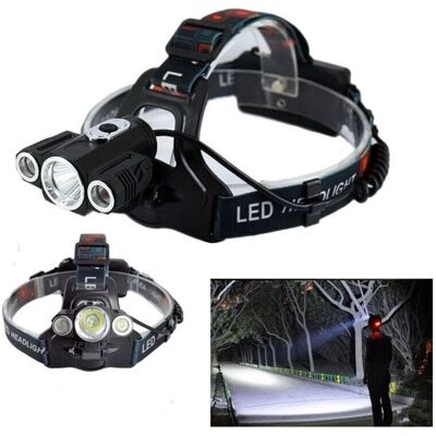 Trade Shop Stirnlampe 180° 5000Lumen Cree T6 Trade Shop Stirnlampe 180° 5000Lumen Cree T6