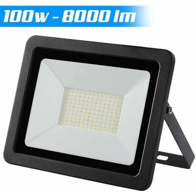 Trade Shop - Faro LED 100w - Slim Bianco Freddo 8000lm Trade Shop - Faro LED 100w - Slim Bianco Freddo 8000lm
