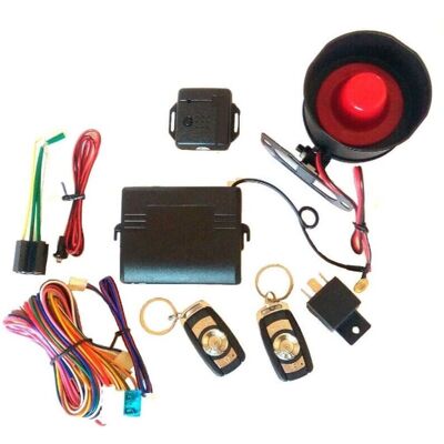Kit allarme auto Traesio - Universale con 2 telecomandi Kit allarme auto Traesio - Universale con 2 telecomandi
