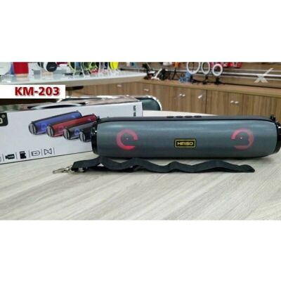 Trade Shop Km-203 Tragbarer Bluetooth-Lautsprecher FM Radio Freisprecheinrichtung Trade Shop Km-203 Tragbarer Bluetooth-Lautsprecher FM Radio Freisprecheinrichtung