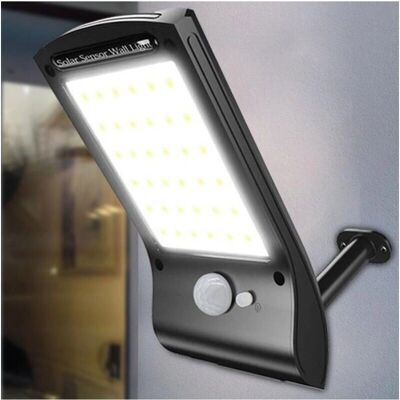 Trade Shop Linq L808b Solar-Wandleuchte - 36 LED Außenlampe Trade Shop Linq L808b Solar-Wandleuchte - 36 LED Außenlampe