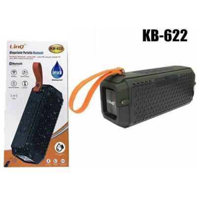 Altoparlante Bluetooth impermeabile Trade Shop Traesio - Portatile, USB/FM Radio Altoparlante Bluetooth impermeabile Trade Shop Traesio - Portatile, USB/FM Radio