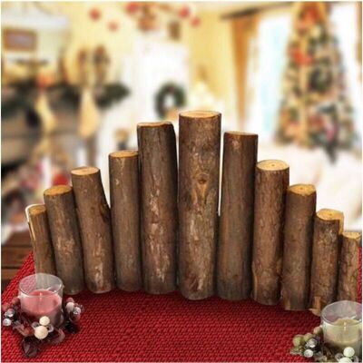 Vallado de madera Trade Shop 26x45x5cm - Decoraciones Navideñas Vallado de madera Trade Shop 26x45x5cm - Decoraciones Navideñas