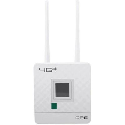 Trade Shop Traesio Modem Router - Hotspot WiFi 4G LTE, Antena Doble, LAN Universal - Router Trade Shop Traesio Modem Router - Hotspot WiFi 4G LTE, Antena Doble, LAN Universal - Router