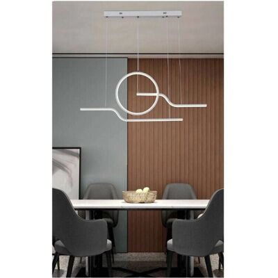 Lámpara de Techo LED Moderna - 32W, Blanco, Ajustable Lámpara de Techo LED Moderna - 32W, Blanco, Ajustable