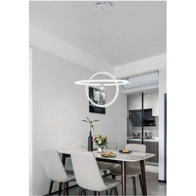 Trade Shop A52 Weiß Kalt Modern LED Kronleuchter Trade Shop A52 Weiß Kalt Modern LED Kronleuchter
