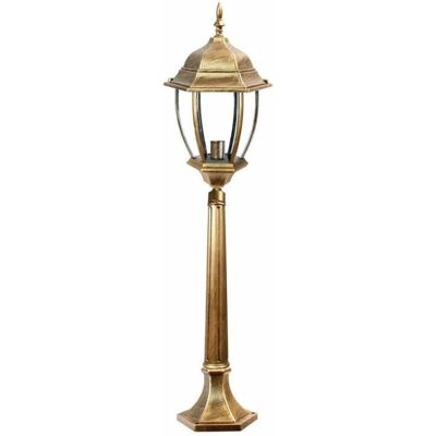 Trade Shop Lanterna da Giardino in Bronzo - Luce Esterna E27 Trade Shop Lanterna da Giardino in Bronzo - Luce Esterna E27