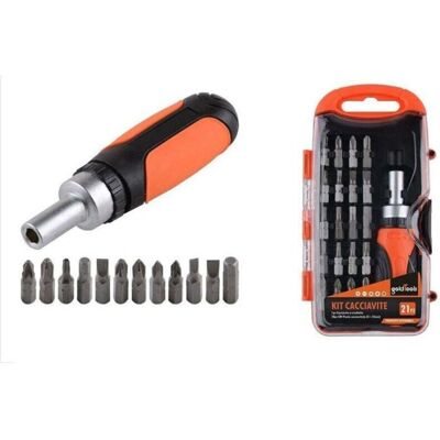 Kit Cacciaviti Trade Shop Multiuso 21 Pezzi Magnetico Doppia Funzione Kit Cacciaviti Trade Shop Multiuso 21 Pezzi Magnetico Doppia Funzione