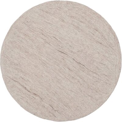 Tapis rond en laine myfelt Béla - Tapis - Publicité Tapis rond en laine myfelt Béla - Tapis - Publicité