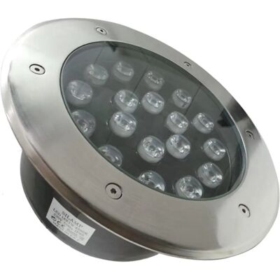 Silamp Projecteur LED encastré extérieur IP65 18W 60° - Blanc froid - Éclairage extérieur - Publicité Silamp Projecteur LED encastré extérieur IP65 18W 60° - Blanc froid - Éclairage extérieur - Publicité