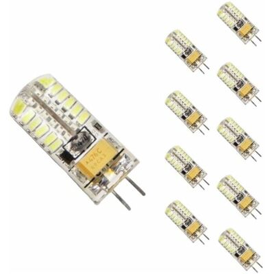 Ampoule LED Neutre 12V 3W G4 - Pack de 10 - Publicité Ampoule LED Neutre 12V 3W G4 - Pack de 10 - Publicité