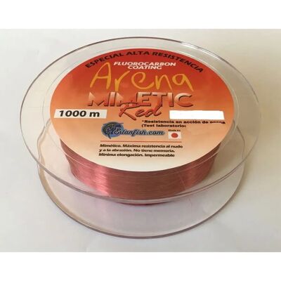 Estanfish 1000m Monofilament Rouge - Ligne de Pêche - Publicité Estanfish 1000m Monofilament Rouge - Ligne de Pêche - Publicité