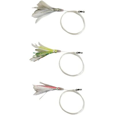 Estanfish - Tuna Crystal Feather 110mm - Plateado - Señuelo Estanfish - Tuna Crystal Feather 110mm - Plateado - Señuelo
