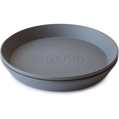 Assiettes pour Enfants Mushie 2 pcs Fumée - Publicité Assiettes pour Enfants Mushie 2 pcs Fumée - Publicité