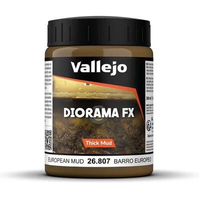 Kit de Tinta para Modelos de Lama Espessa da Vallejo Europeu - Kit de tinta para modelos Kit de Tinta para Modelos de Lama Espessa da Vallejo Europeu - Kit de tinta para modelos