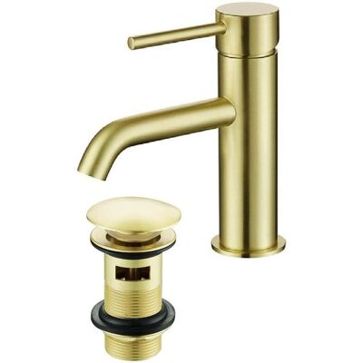 Grifo lavabo monomando PICO - Mezclador para lavabo, Latón, Moderno Grifo lavabo monomando PICO - Mezclador para lavabo, Latón, Moderno