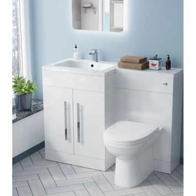 NES - Aric 1100 - L Shape LH Vanity Suite NES - Aric 1100 - L Shape LH Vanity Suite