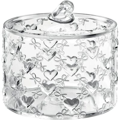 Guzzini Guzzini Liten Behållare - Love - Transparent - Ø10,7 x h11 cm Guzzini Guzzini Liten Behållare - Love - Transparent - Ø10,7 x h11 cm